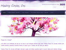 Tablet Screenshot of healingcircles.org